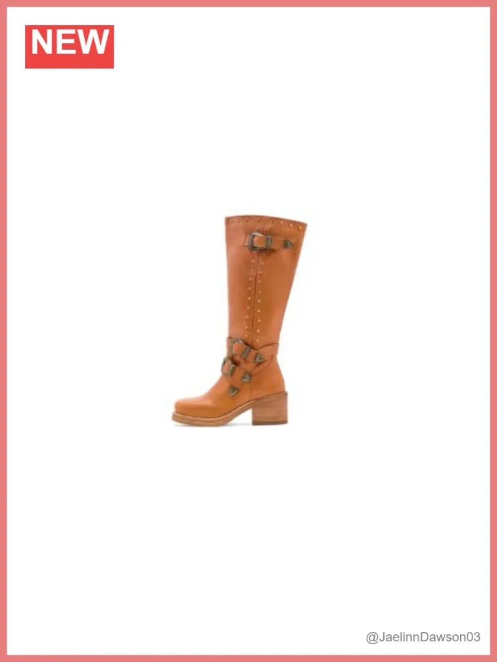 Dingo Women's Leather Round Toe Zippered Over The Knee Boots Mid Heel